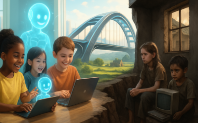 L’IA : un pont vers l’égalité numérique en éducation ou un risque d’aggraver la fracture digitale