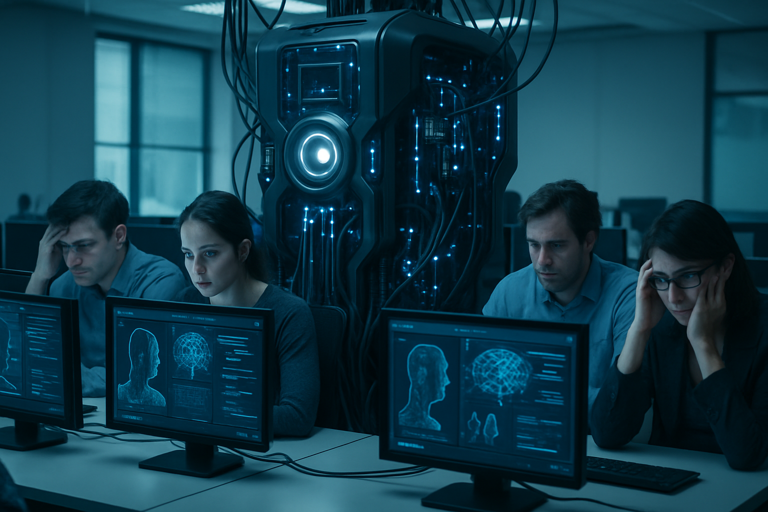 L’Intelligence Artificielle au travail : quand la machine impose le rythme et fragilise l’autonomie des salariés