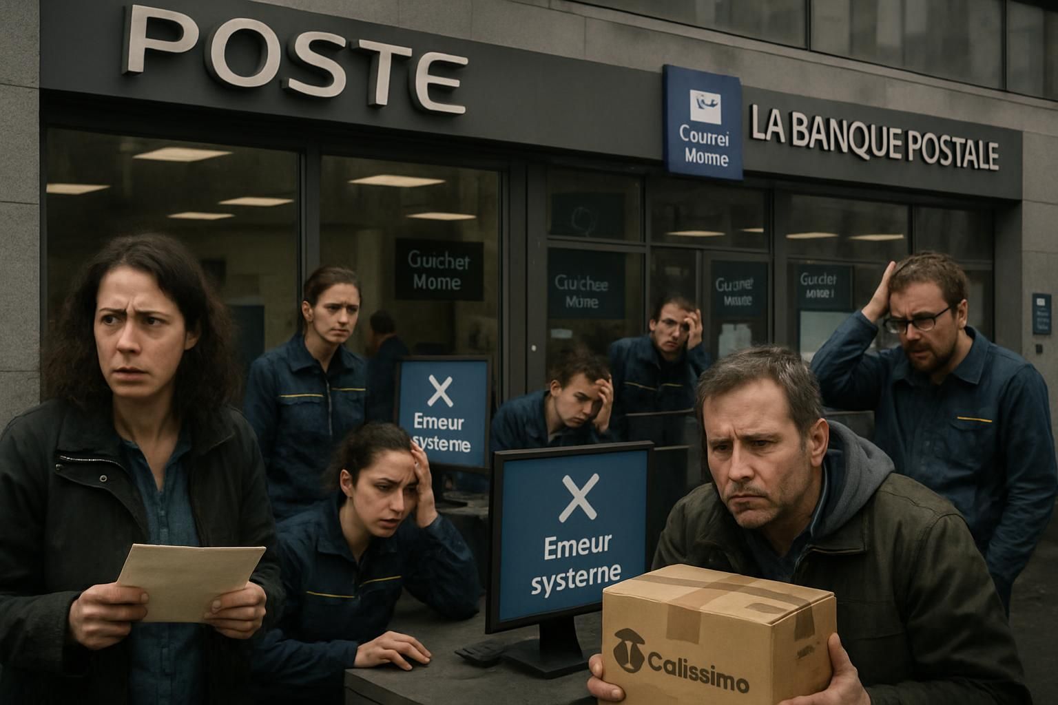 Panne majeure chez La Poste : que s’est-il réellement passé ce samedi affectant Banque Postale et Colissimo ?