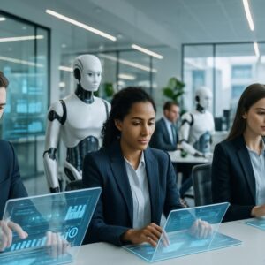 découvrez comment une entreprise propulsée par l'intelligence artificielle transforme le monde professionnel et ce que ses résultats indiquent sur l'avenir du travail.