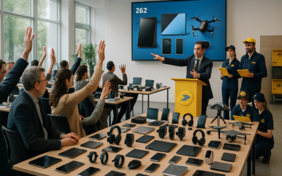 Vente aux enchères exceptionnelle La Poste : 262 produits high-tech à ne surtout pas manquer !