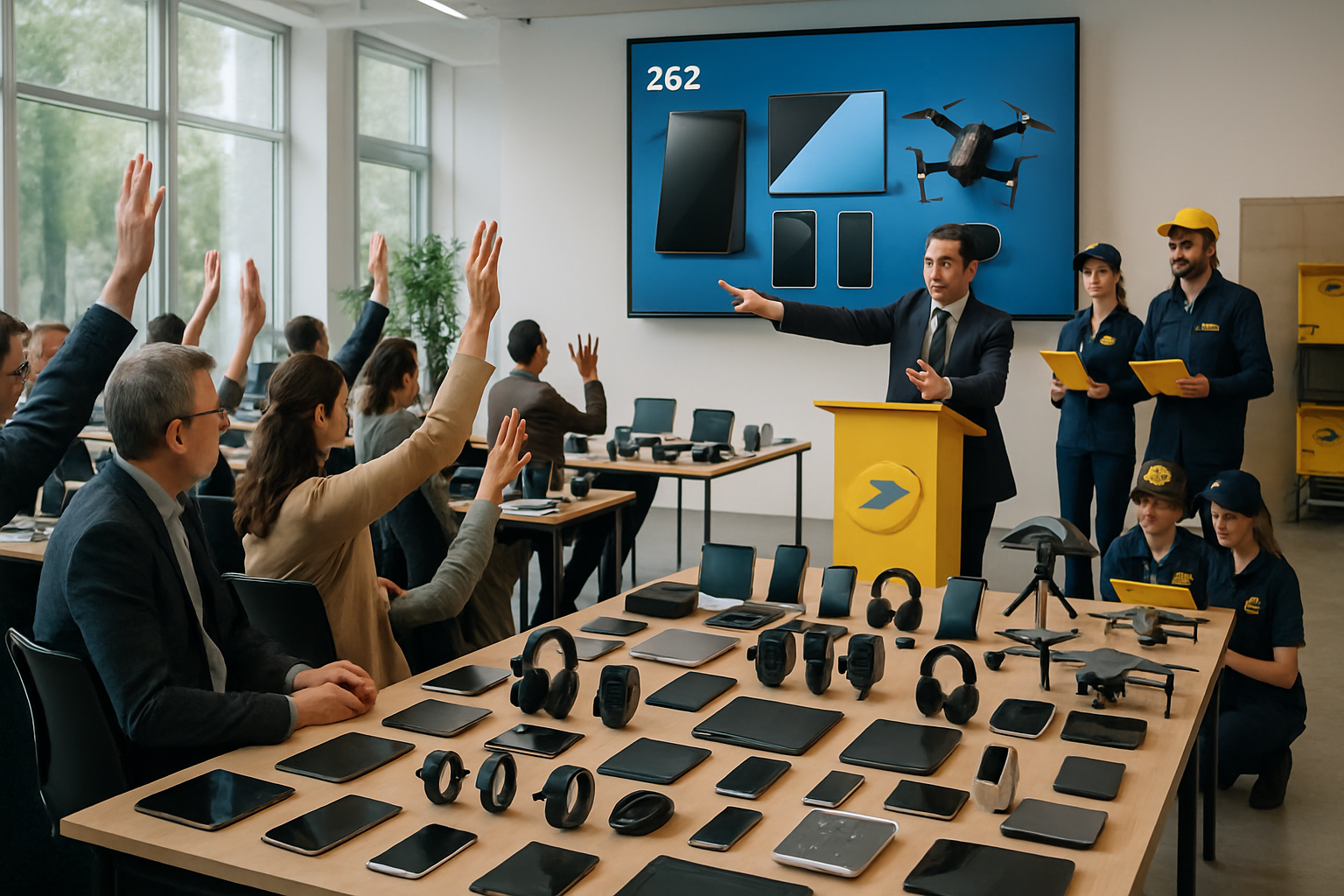 découvrez la vente aux enchères exceptionnelle de la poste avec 262 produits high-tech à prix incroyables. ne manquez pas cette occasion unique d’acquérir les dernières innovations technologiques à des tarifs imbattables !