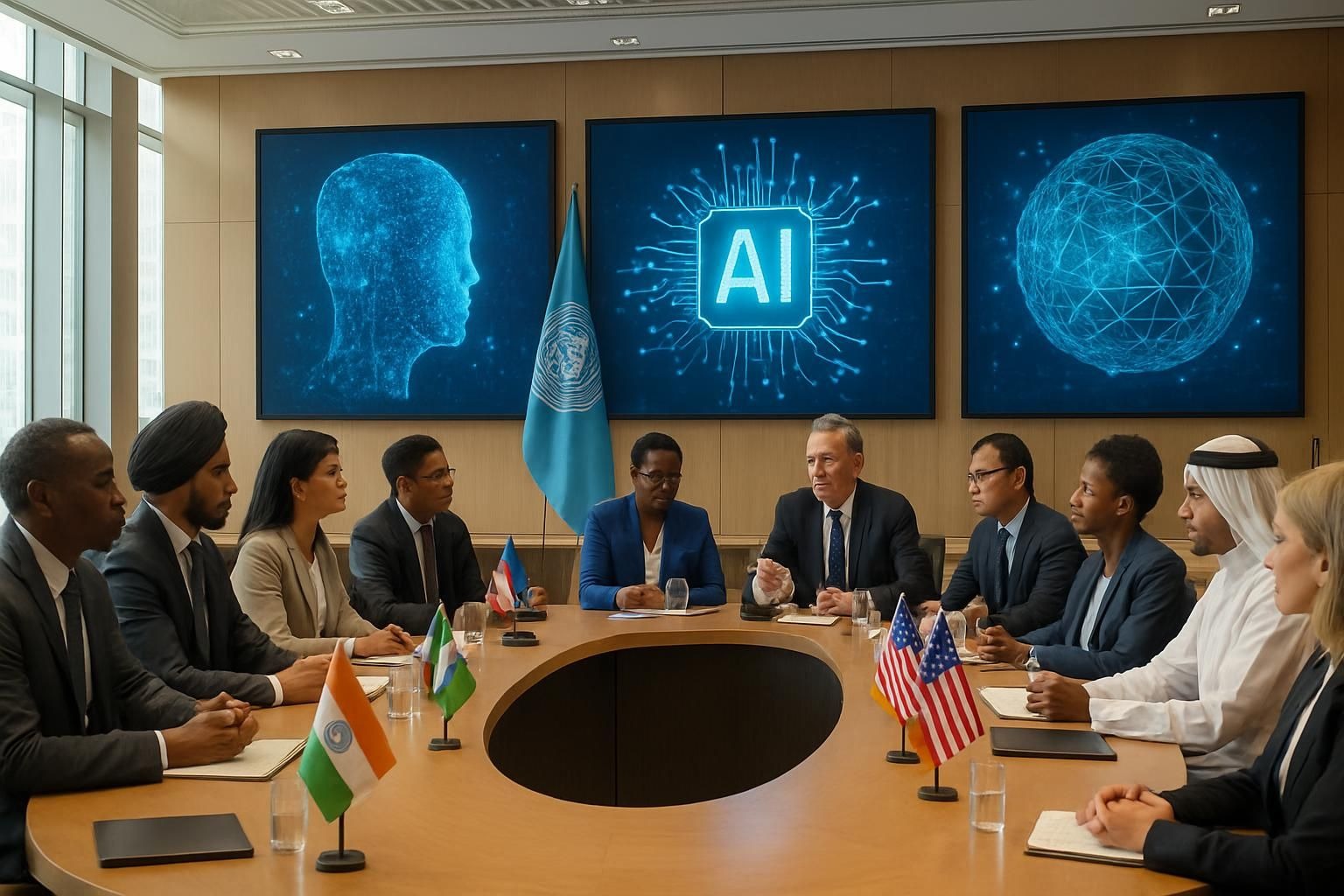 découvrez comment les nations réunies à l'onu s'engagent pour un avenir numérique axé sur l'humain, avec un focus sur le renforcement des protections liées à l'intelligence artificielle.