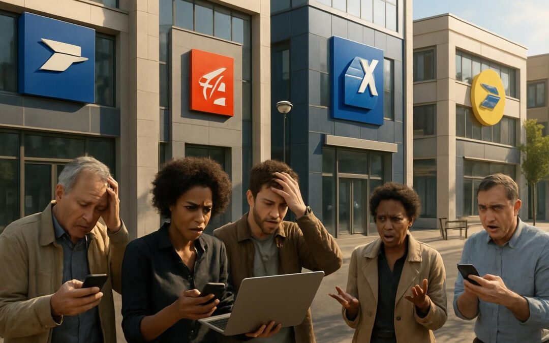 Banque Postale, Caisse d’Épargne, Banque Populaire et La Poste : pannes simultanées affectent plusieurs services en ligne ce lundi matin