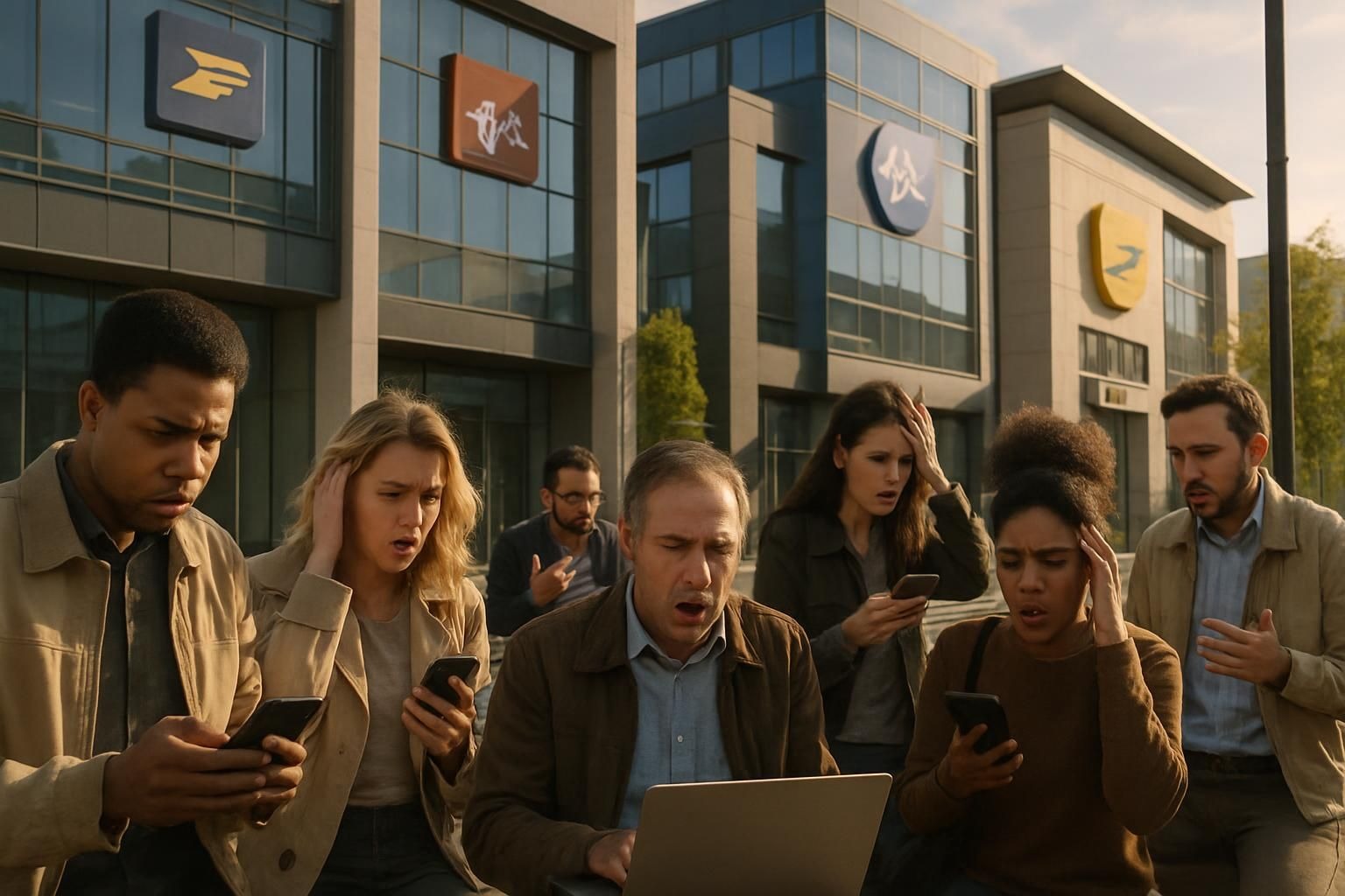 ce lundi matin, plusieurs services en ligne de banque postale, caisse d’épargne, banque populaire et la poste rencontrent des pannes simultanées, impactant l'accès aux services bancaires et postaux.