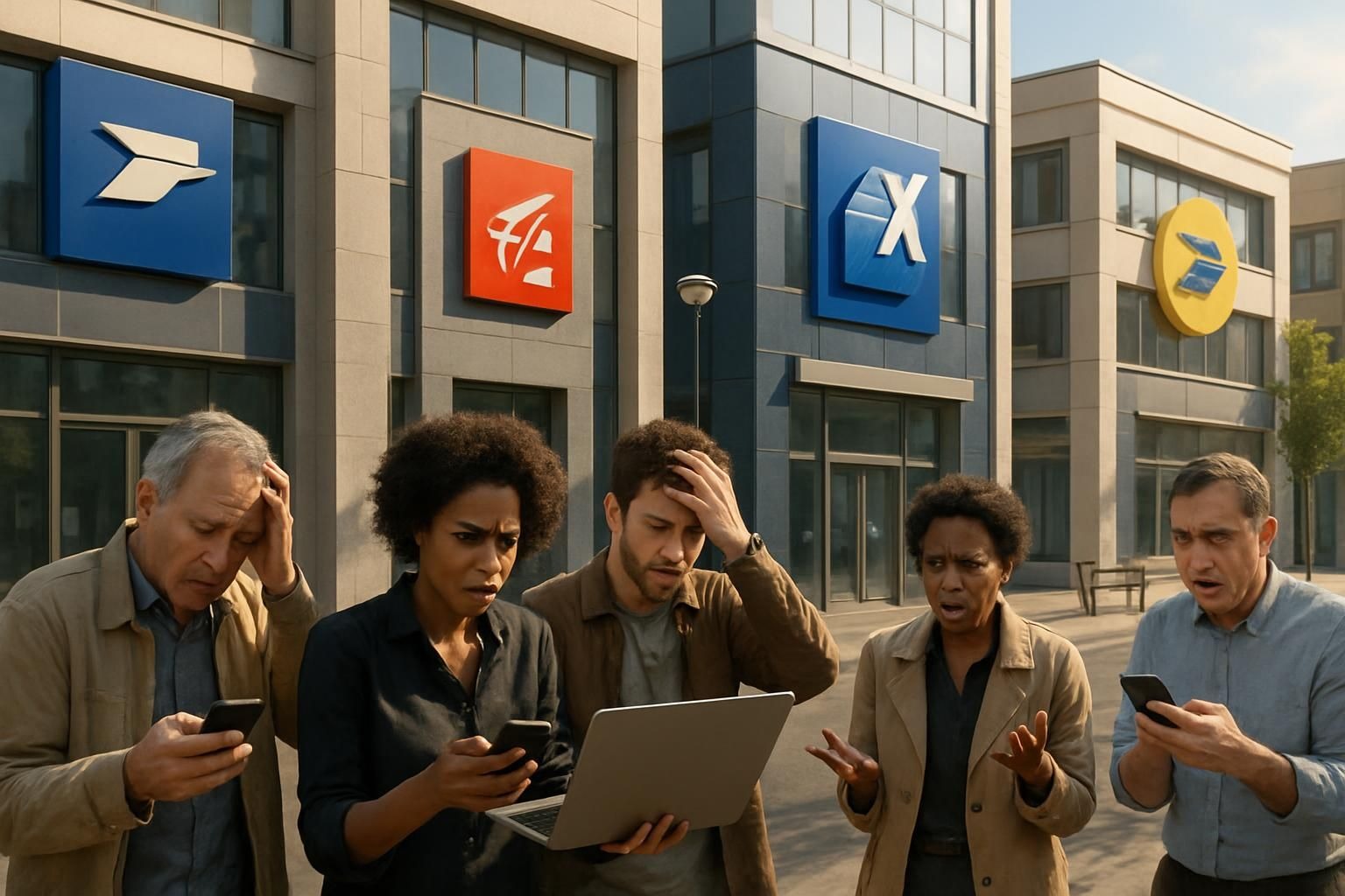ce lundi matin, plusieurs services en ligne de la banque postale, caisse d’épargne, banque populaire et la poste rencontrent des pannes simultanées, impactant l'accès et les opérations des utilisateurs.