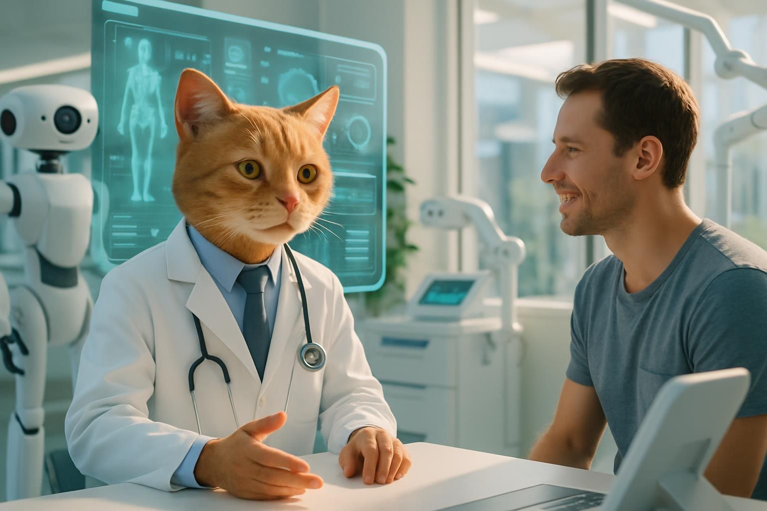 découvrez comment l'ia, à travers docteur chat gpt, transforme dès aujourd'hui le secteur de la santé, offrant des innovations révolutionnaires pour un avenir médical amélioré.