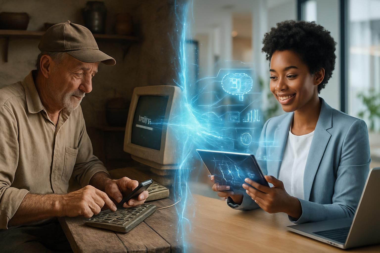 découvrez comment l'intelligence artificielle agit pour réduire la fracture numérique en facilitant l'accès aux technologies et en créant des solutions inclusives.