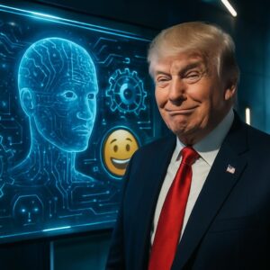 découvrez comment donald trump utilise l'intelligence artificielle pour franchir une étape critique, mêlant humour et controverse dans ses prises de position.