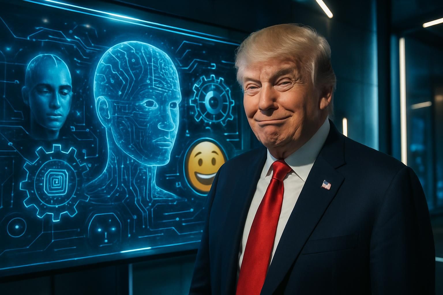 De l’humour à la controverse : Comment Donald Trump franchit une nouvelle étape critique avec l’IA