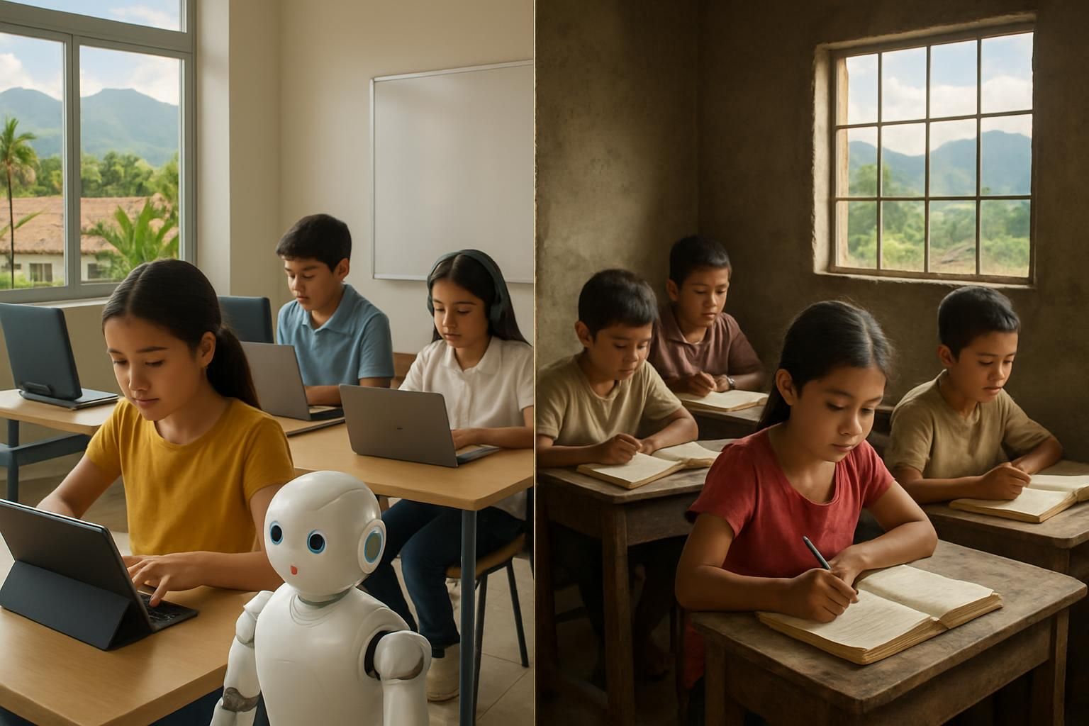 Des Origines Inégales : L’Intelligence Artificielle face à la Fracture Éducative en Amérique Latine