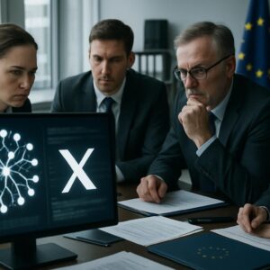 l'ue renforce son enquête sur l'ia de x (ex-twitter) utilisée pour générer des images explicites de femmes et de mineurs, soulevant des questions éthiques et légales majeures.