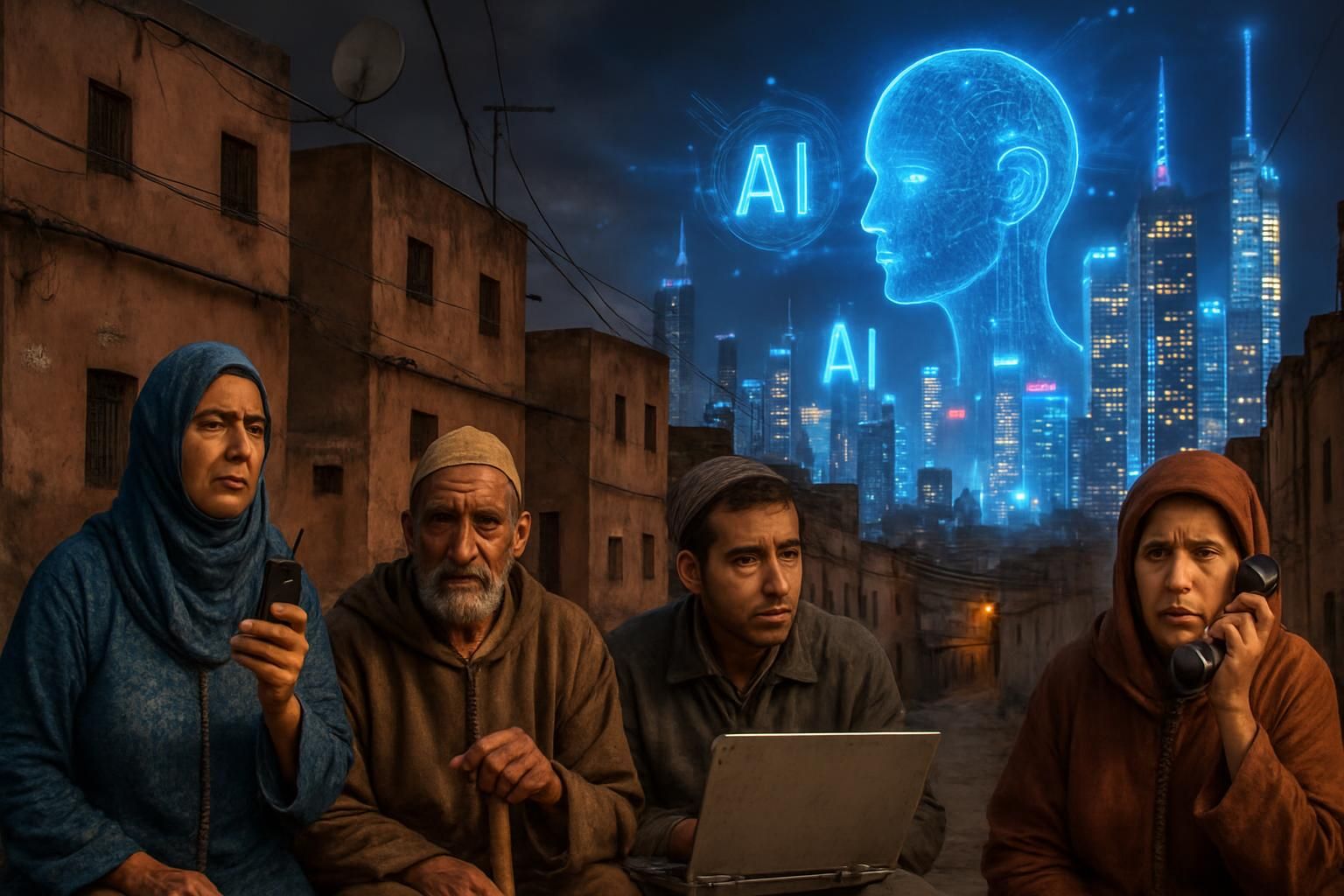 découvrez comment l'adoption limitée de l'intelligence artificielle au maroc contribue à creuser le fossé numérique mondial, entre enjeux technologiques et défis locaux.