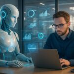 découvrez comment l'intelligence artificielle transforme la productivité et explorez si nous assistons à une révolution industrielle sans précédent.