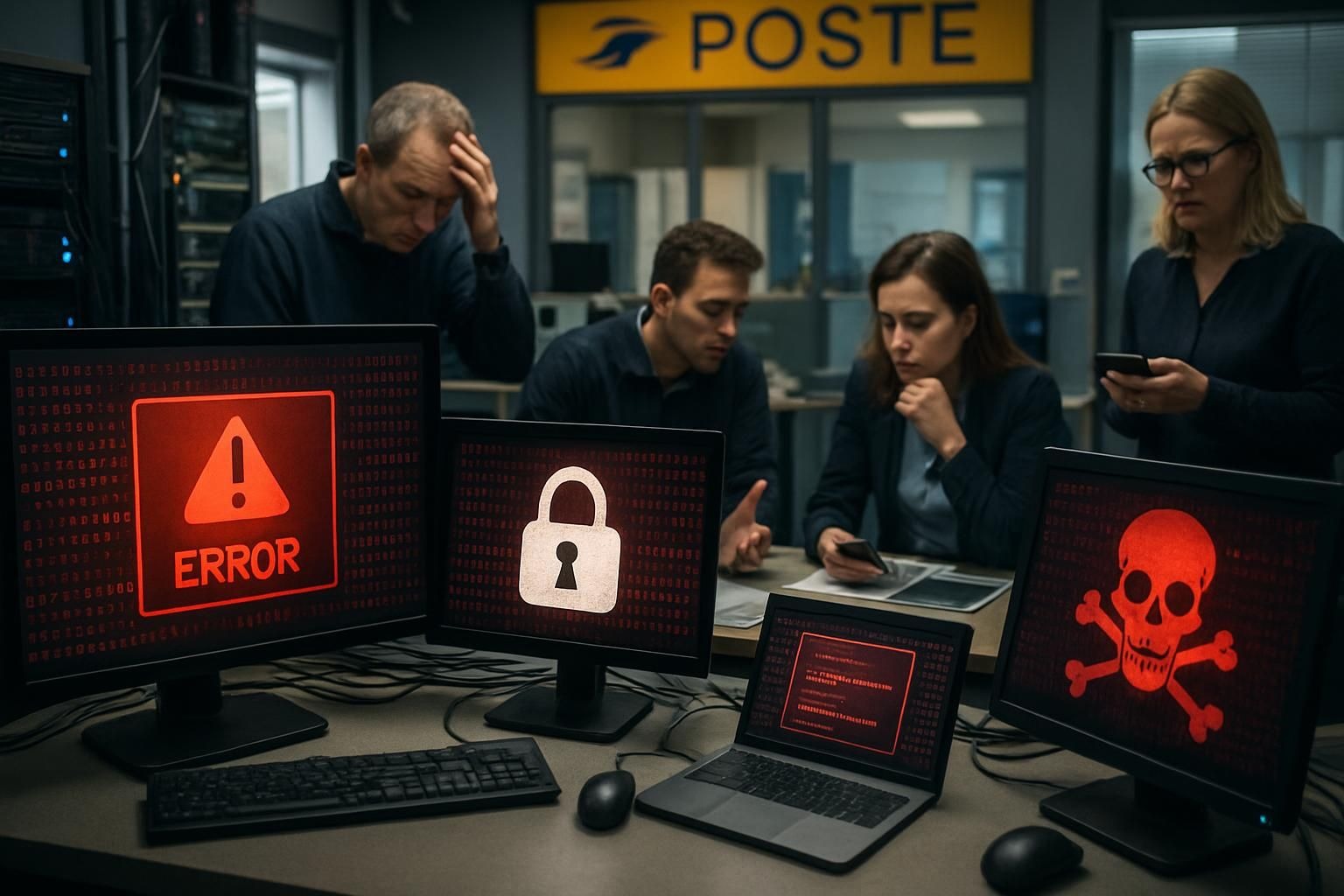 La Poste ciblée par une nouvelle cyberattaque : perturbations majeures sur ses services en ligne