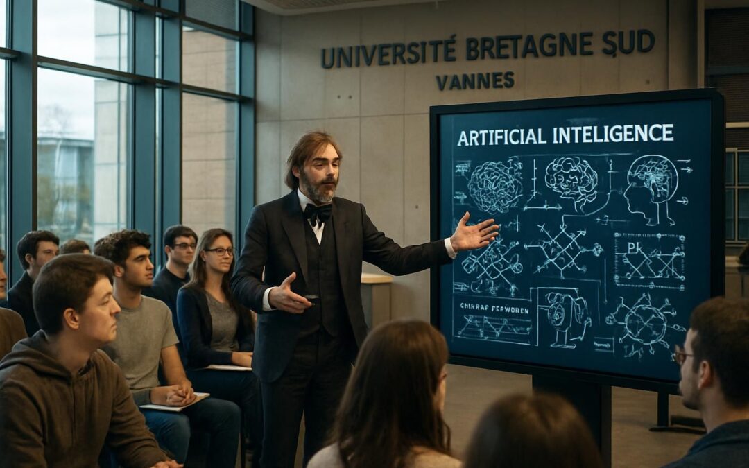 Le 30 janvier à l’Université Bretagne Sud de Vannes : une immersion complète dans l’IA avec Cédric Villani