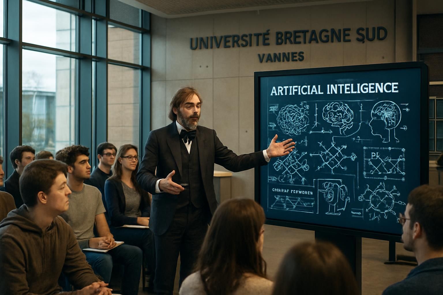 Le 30 janvier à l’Université Bretagne Sud de Vannes : une immersion complète dans l’IA avec Cédric Villani