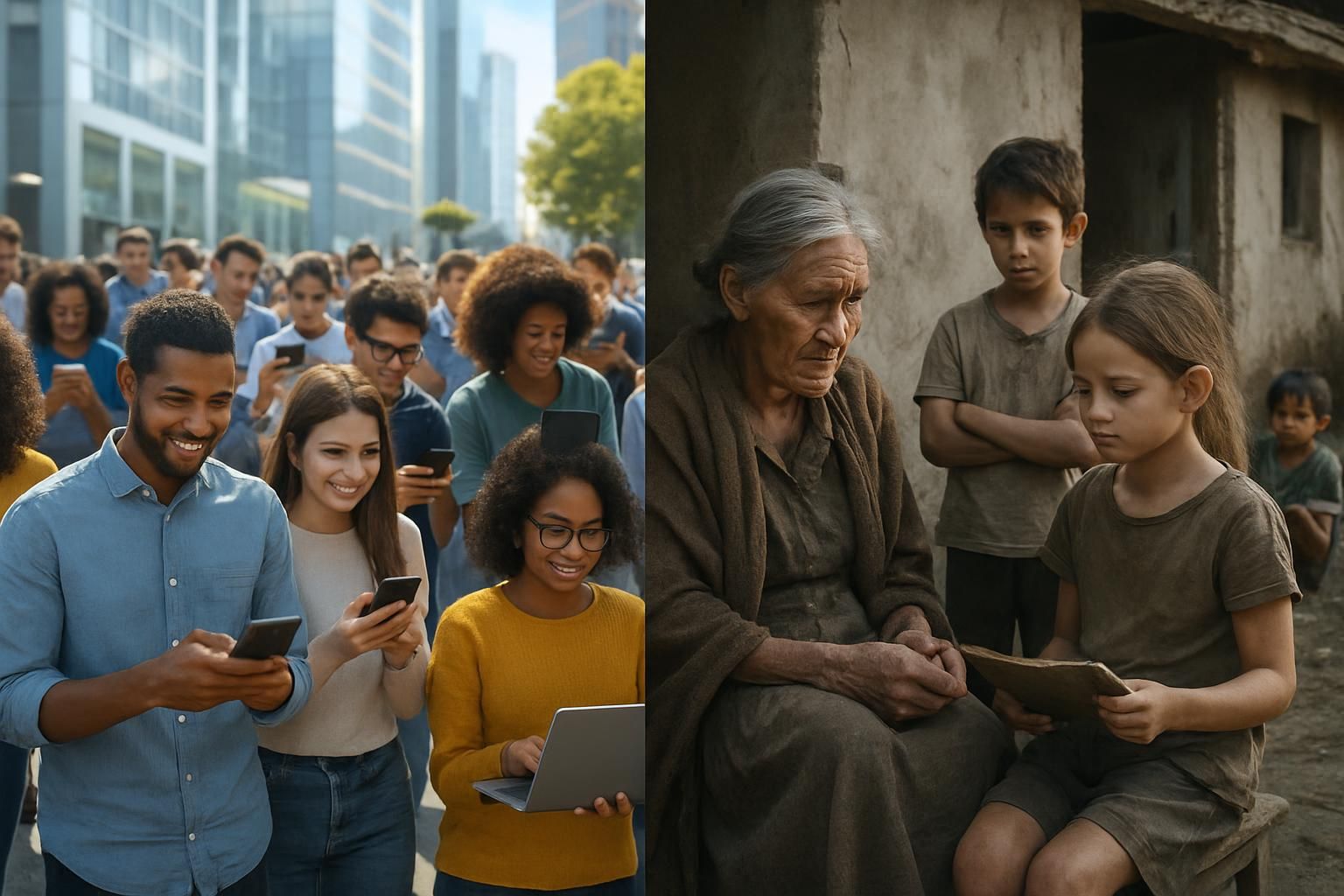 découvrez comment la croissance du nombre d'internautes à travers le monde s'accompagne d'un creusement des fractures numériques, impactant l'accès et l'inclusion digitale.