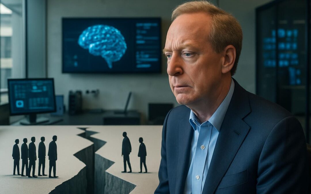L’effet « accordéon » : Brad Smith de Microsoft met en garde contre l’élargissement du fossé de l’IA