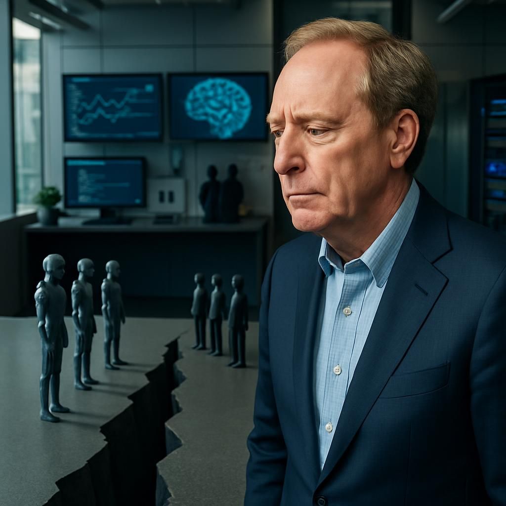 découvrez l’avertissement de brad smith de microsoft sur l’effet « accordéon » et les risques liés à l’élargissement du fossé dans le domaine de l’intelligence artificielle.