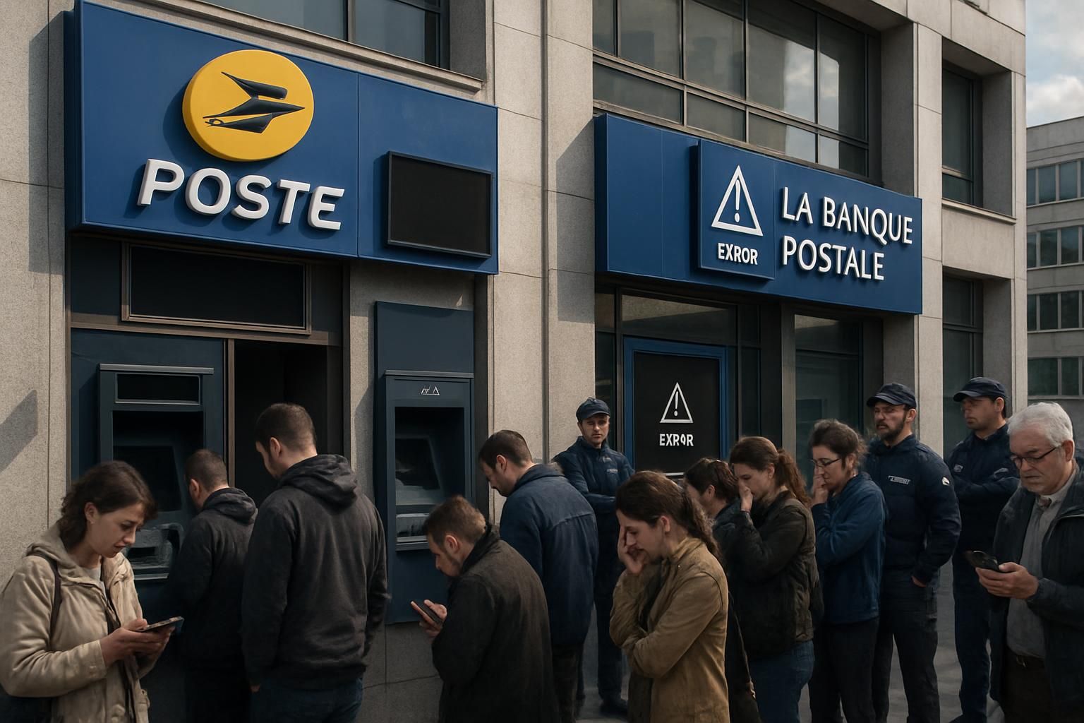 découvrez les détails de la panne majeure affectant les sites de la poste et de la banque postale, paralysés par une cyberattaque, et les mesures prises pour rétablir le service.
