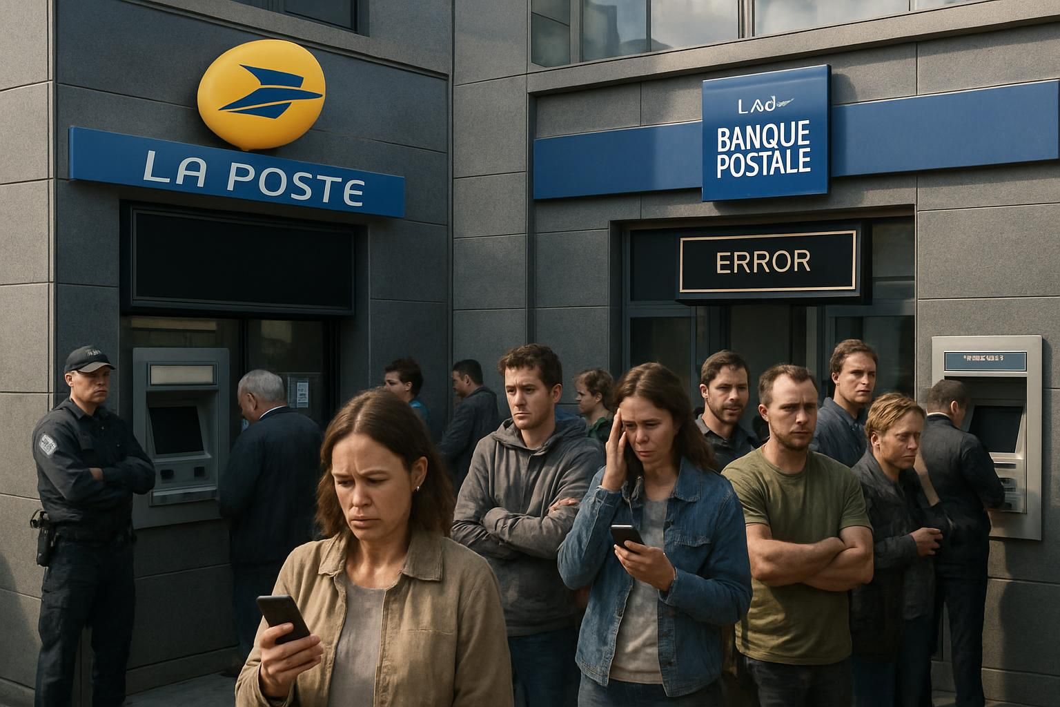 Panne majeure : Les sites de La Poste et de la Banque Postale paralysés par une cyberattaque