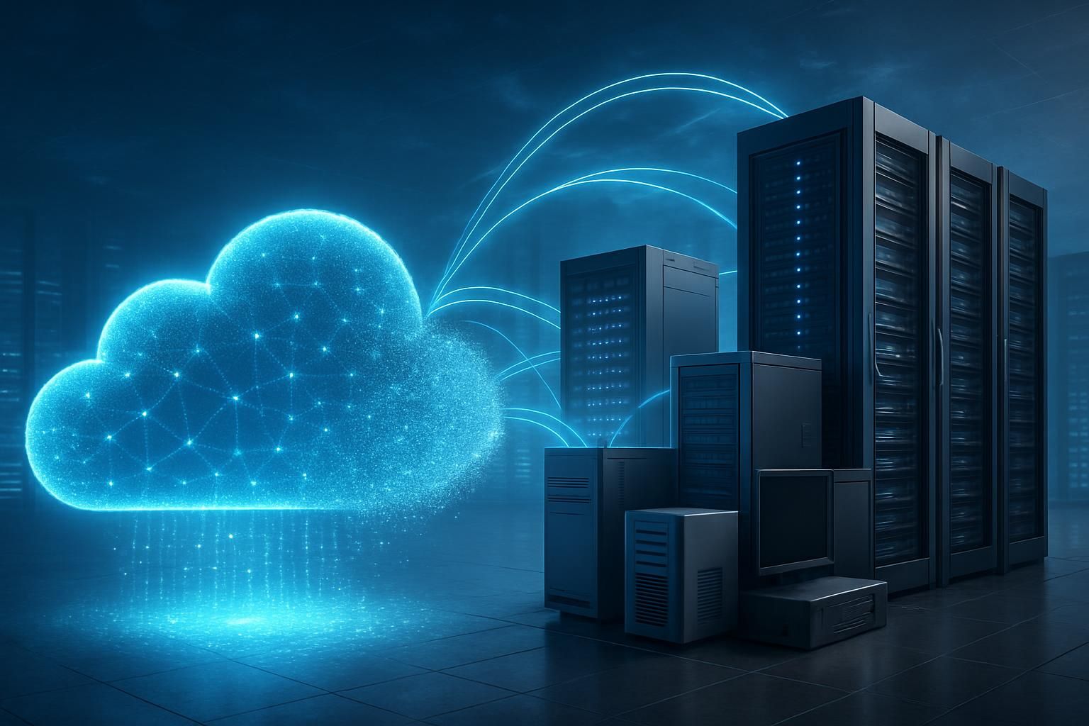 découvrez pourquoi l'intelligence artificielle révolutionne les stratégies it en remettant en cause le modèle "cloud-first" et en propulsant l'informatique hybride comme la solution incontournable pour l'avenir.