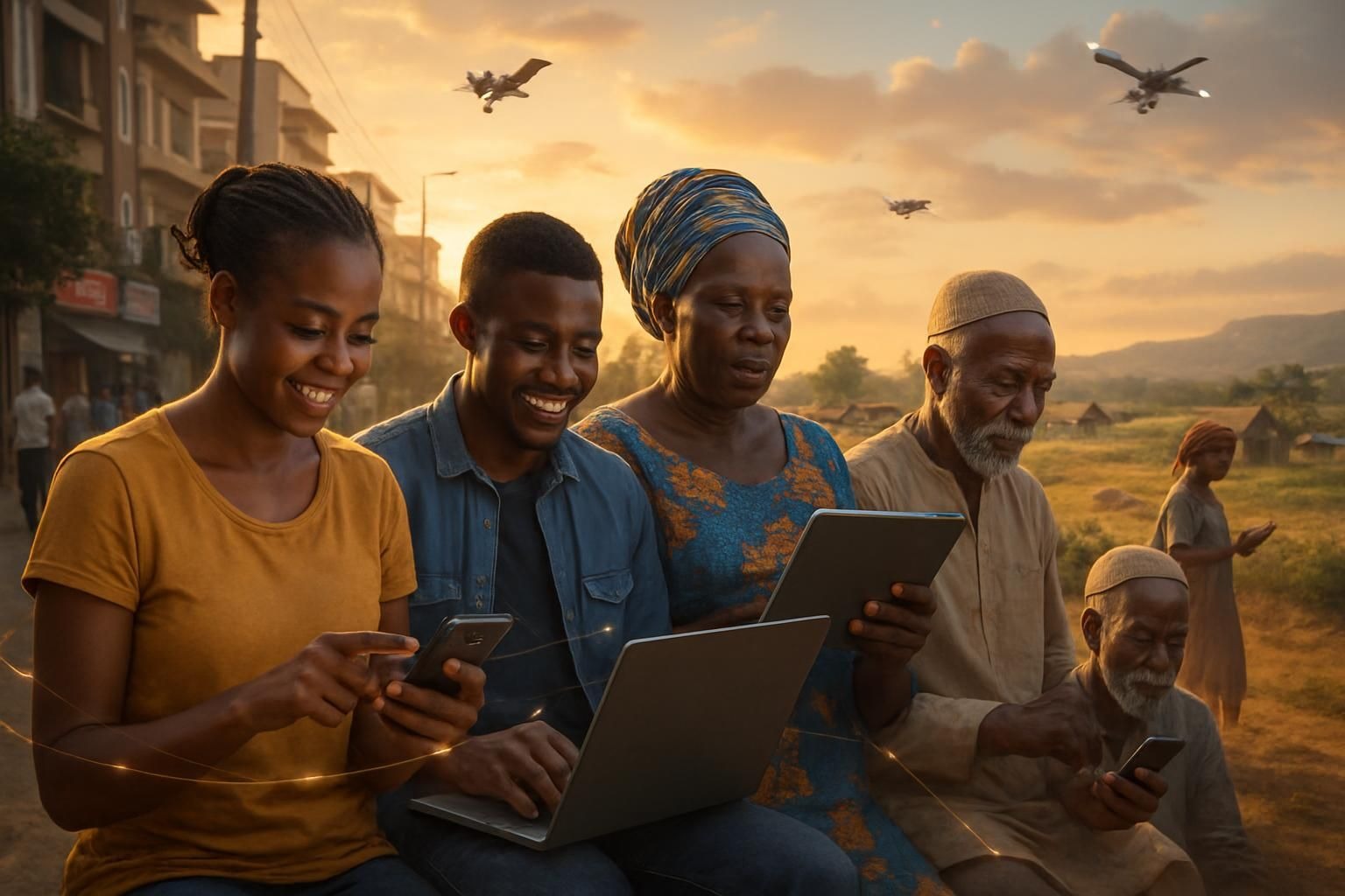 Réduire ou creuser le fossé numérique : les enjeux de l’IA en Afrique