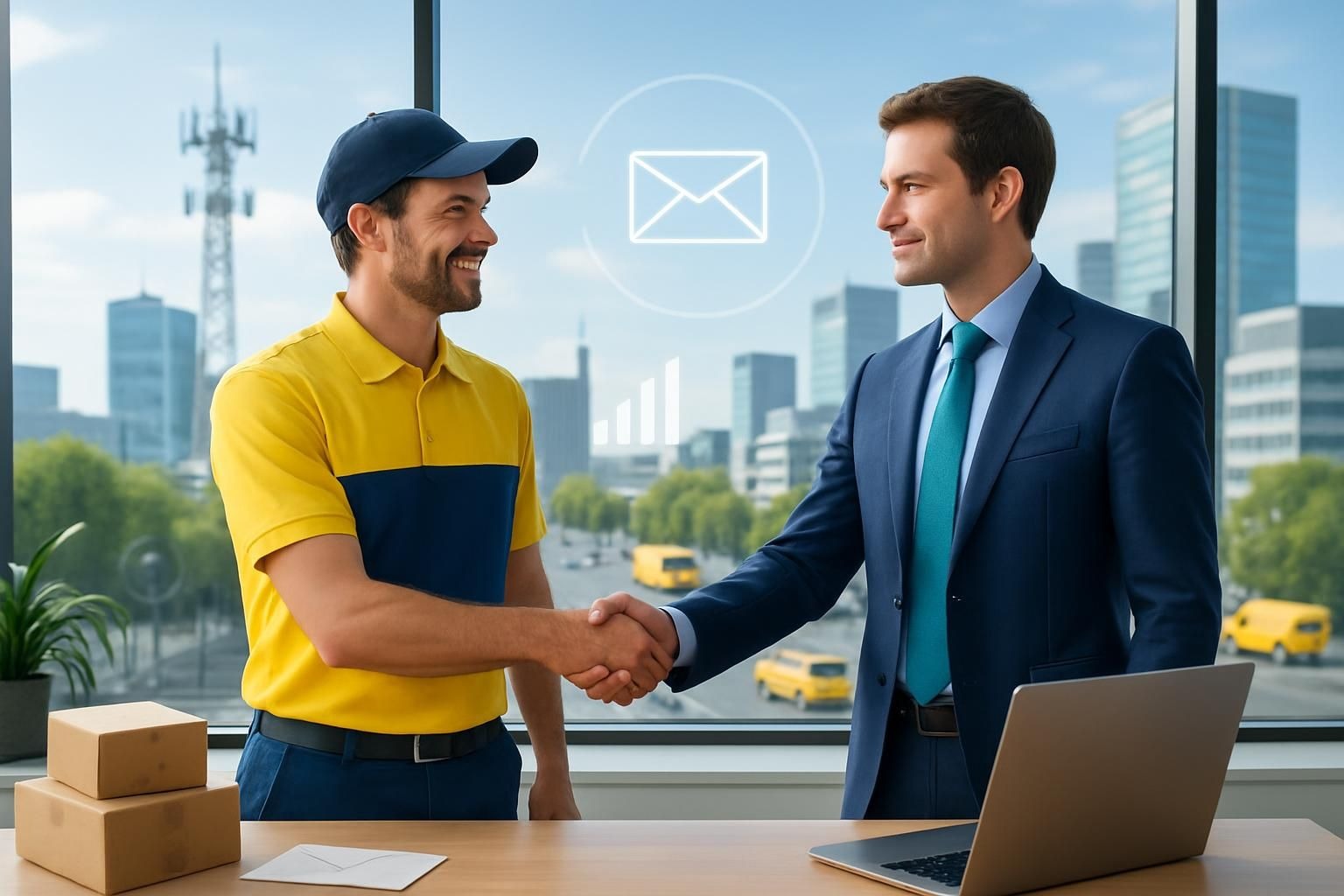 bouygues telecom et la poste s'associent pour transformer les services fixes et mobiles en france, offrant une expérience innovante et connectée aux utilisateurs.