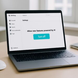 découvrez comment désactiver rapidement et facilement les nouvelles fonctionnalités ia de firefox grâce à un bouton simple, pour une navigation personnalisée et sans distractions.