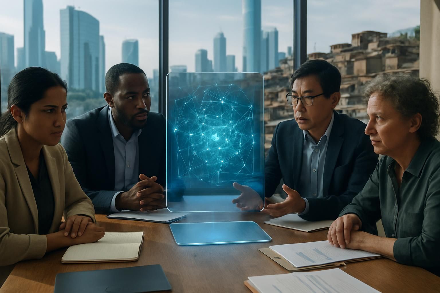 kofler met en garde contre l'élargissement du fossé numérique lié à l'ia dans le cadre de la coopération au développement, soulignant l'importance d'une inclusion technologique équitable.