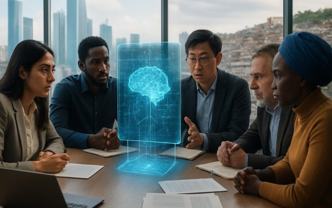 kofler alerte sur le risque d'aggravation du fossé numérique dans la coopération au développement à cause de l'intelligence artificielle, soulignant l'importance d'une inclusion équitable.