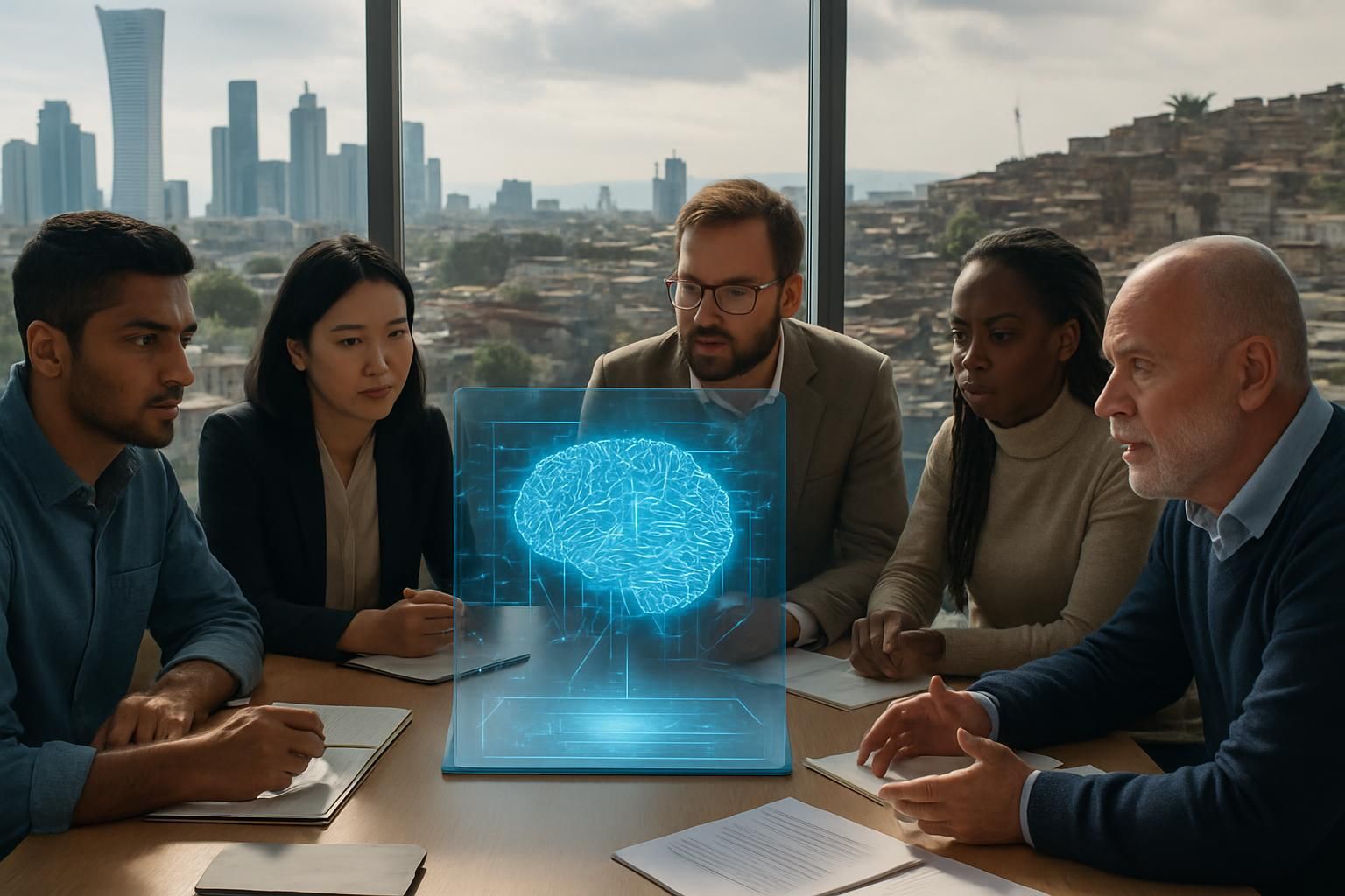 kofler met en garde contre l'élargissement du fossé numérique lié à l'ia dans le cadre de la coopération au développement, soulignant les enjeux et appelant à des solutions inclusives.