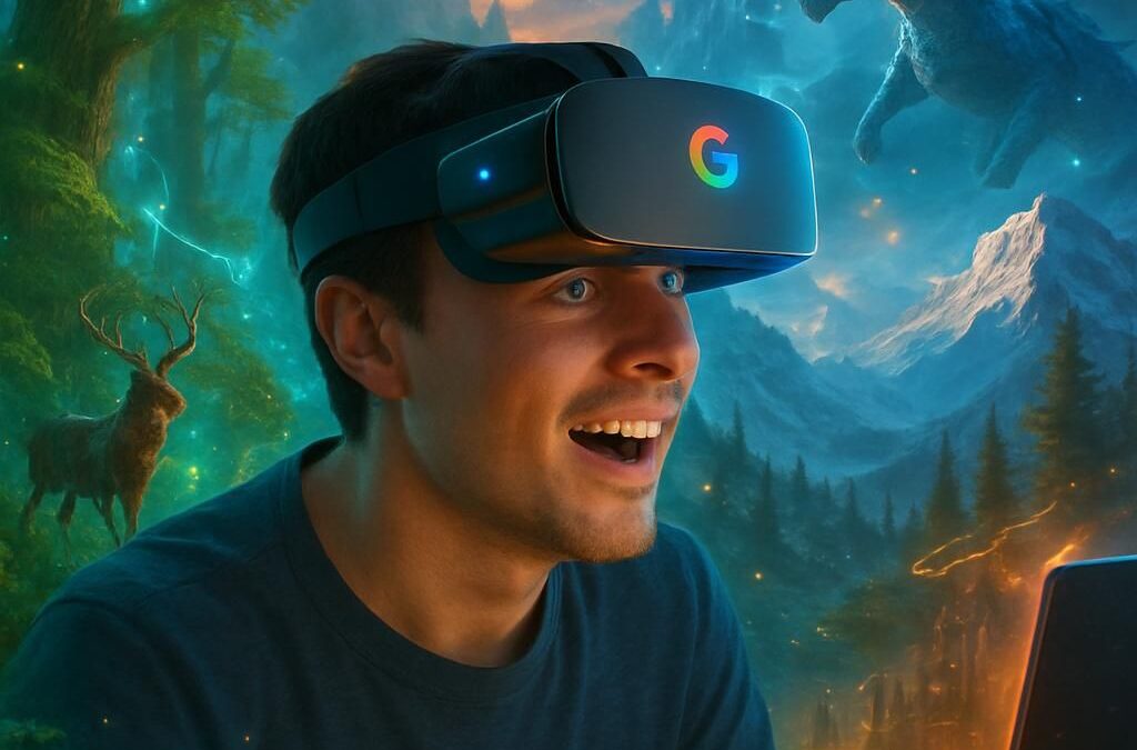 Découvrez l’IA de Google qui crée en un instant des mondes de jeu uniques à partir de vos mots !