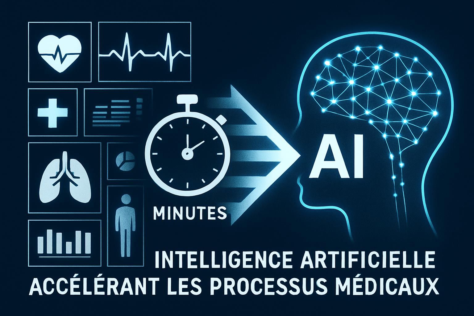 découvrez comment l'intelligence artificielle révolutionne la médecine en accomplissant en quelques minutes des tâches qui prenaient autrefois des mois aux équipes médicales.