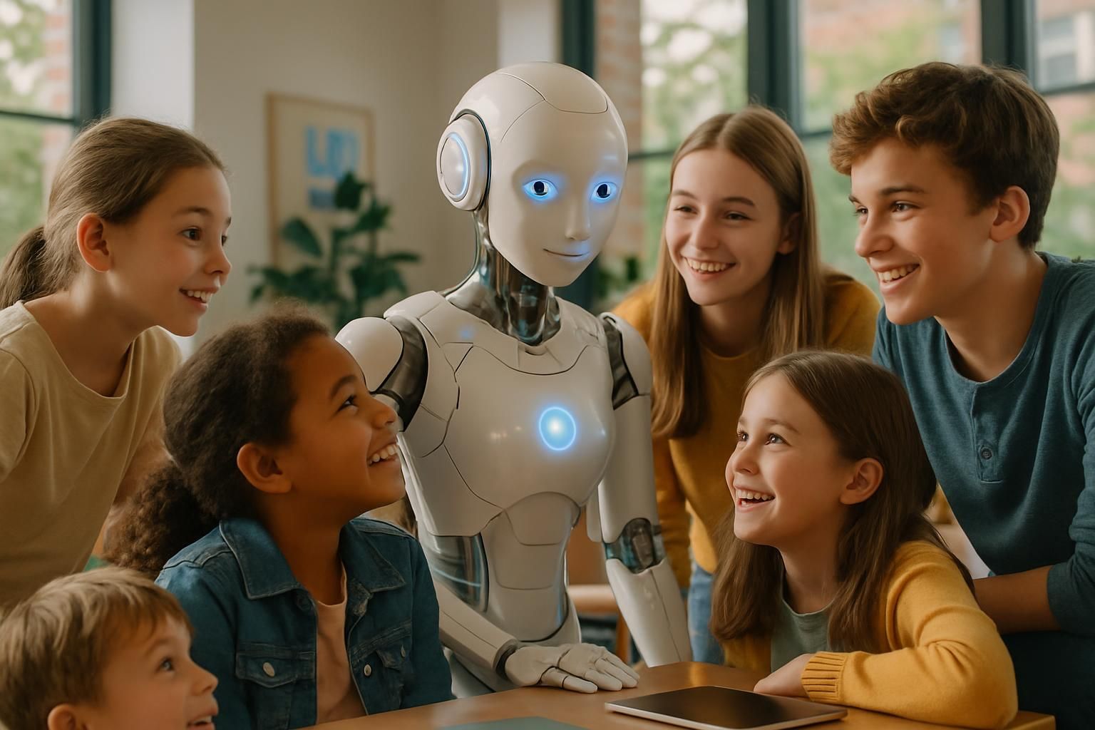 découvrez comment les enfants et adolescents grandissent aujourd'hui avec l'intelligence artificielle comme compagne, explorant les impacts, les opportunités et les défis d'une amie artificielle dans leur développement.