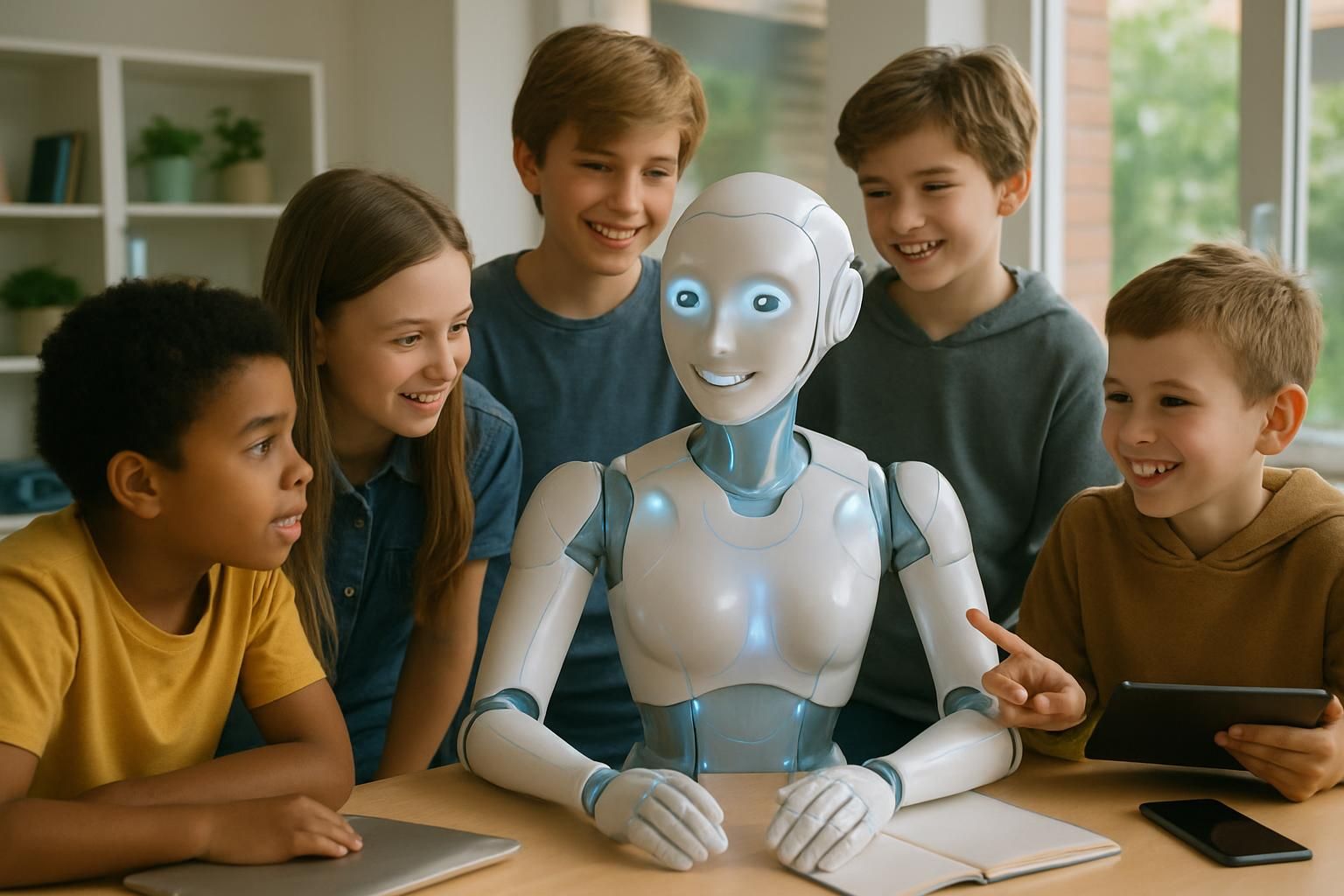 découvrez comment les enfants et les adolescents grandissent aux côtés de l'intelligence artificielle, explorant les impacts, les opportunités et les défis d'une amie artificielle dans leur développement.