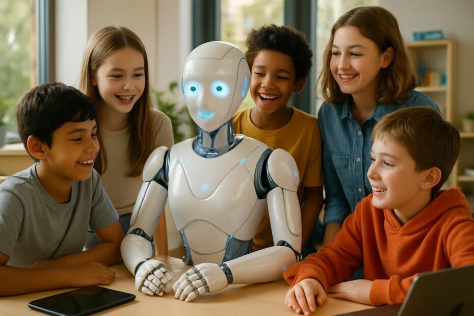 découvrez comment les enfants et les adolescents grandissent avec l'intelligence artificielle, explorant les impacts, les avantages et les défis d'avoir une amie artificielle à l'ère numérique.