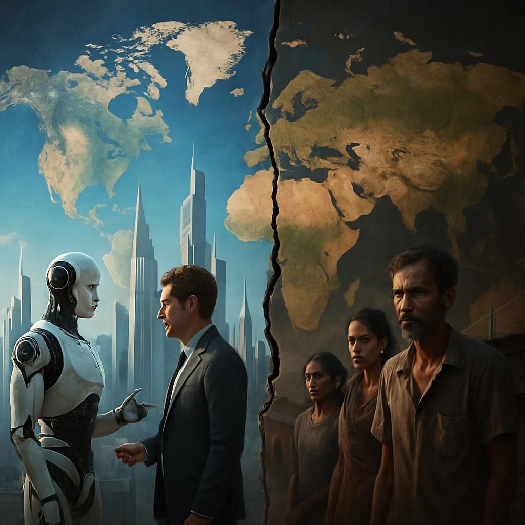 découvrez pourquoi l'absence de régulations strictes en intelligence artificielle pourrait creuser les inégalités entre les pays et les enjeux mondiaux qui en découlent.