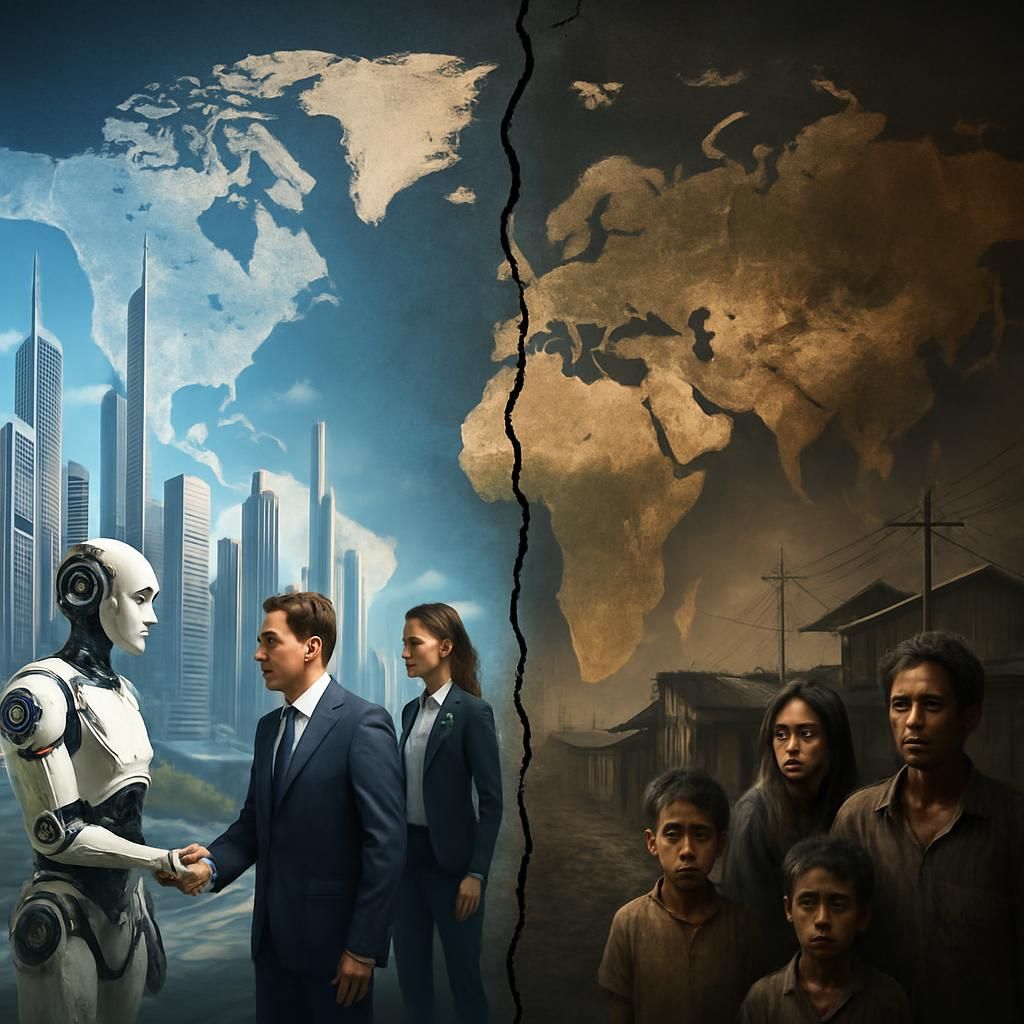 découvrez comment l'absence de régulations strictes en intelligence artificielle pourrait accentuer les disparités entre les pays, creusant ainsi un fossé technologique et économique majeur.