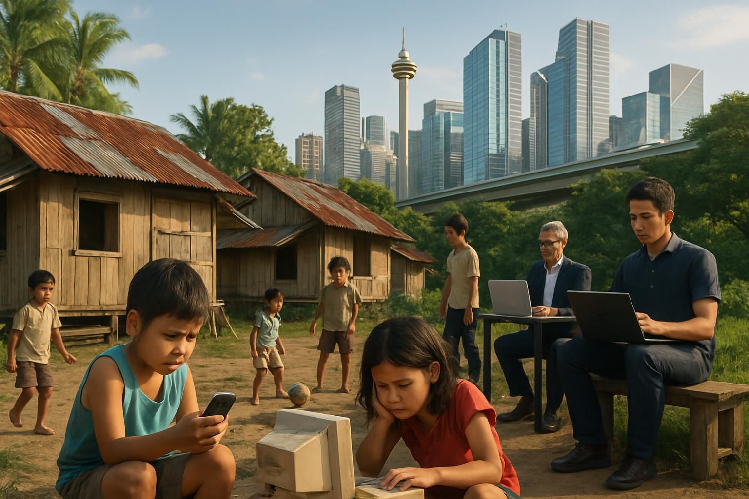 les experts alertent sur le risque que l'ia, sans réformes urgentes, creuse davantage la fracture numérique aux philippines, menaçant l'inclusion et l'accès équitable aux technologies.