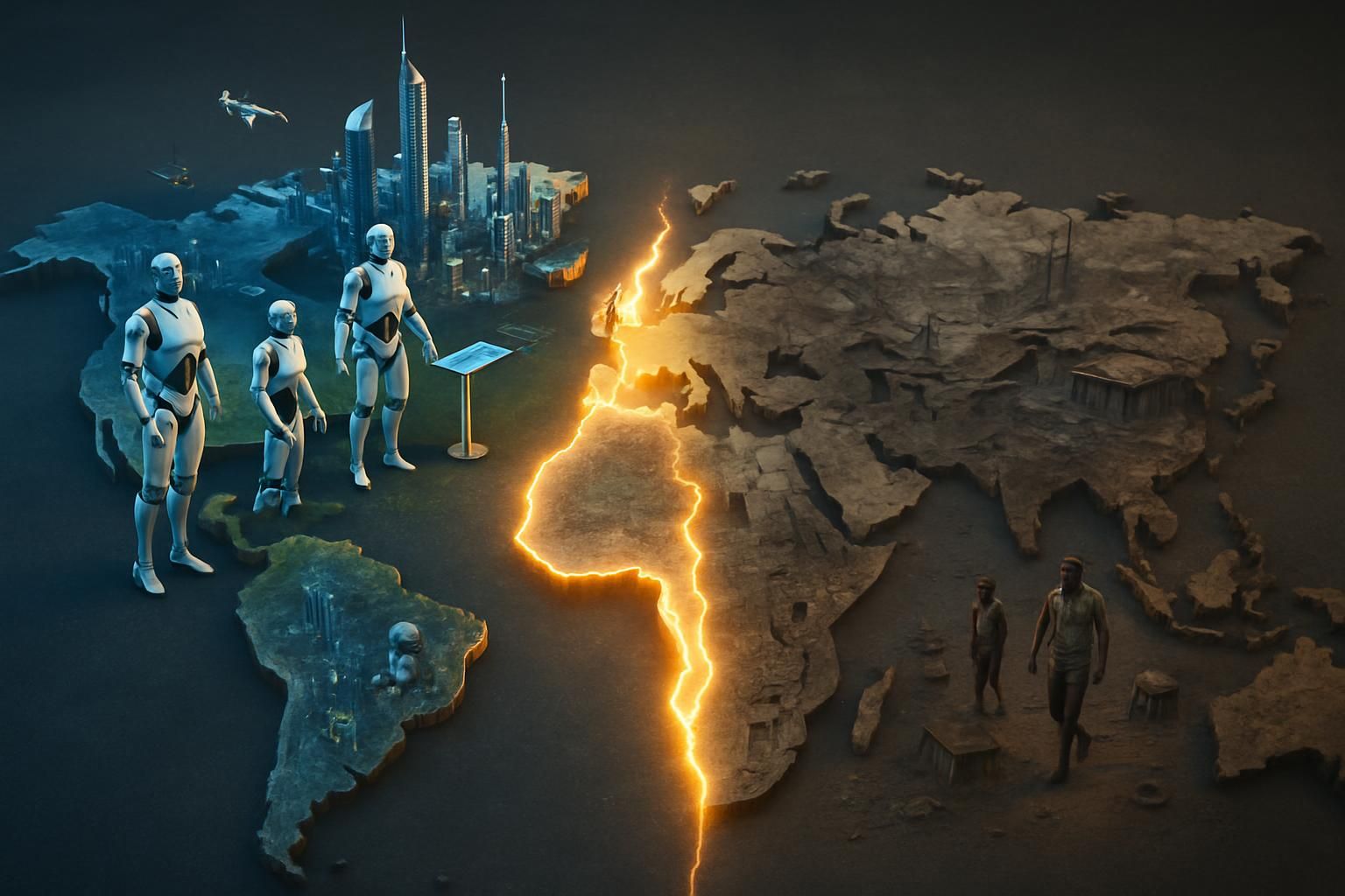 Les risques liés à l’IA pourraient inaugurer une ère de divergence accrue avec l’élargissement des écarts de développement entre pays, révèle un rapport du PNUD