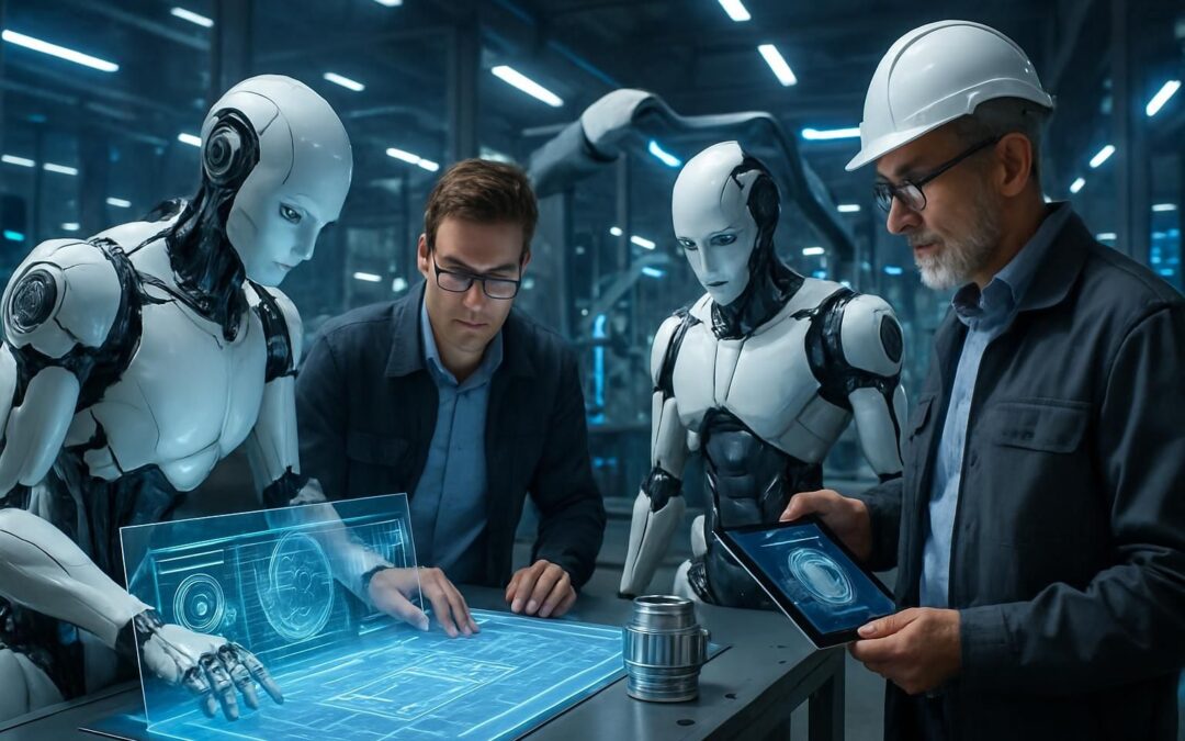 Les robots IA : le tremplin innovant des constructeurs en quête de renouveau
