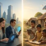 microsoft annonce un investissement de 50 milliards de dollars d'ici 2030 pour développer l'intelligence artificielle dans les pays du sud, visant à réduire la fracture numérique et favoriser l'inclusion technologique.