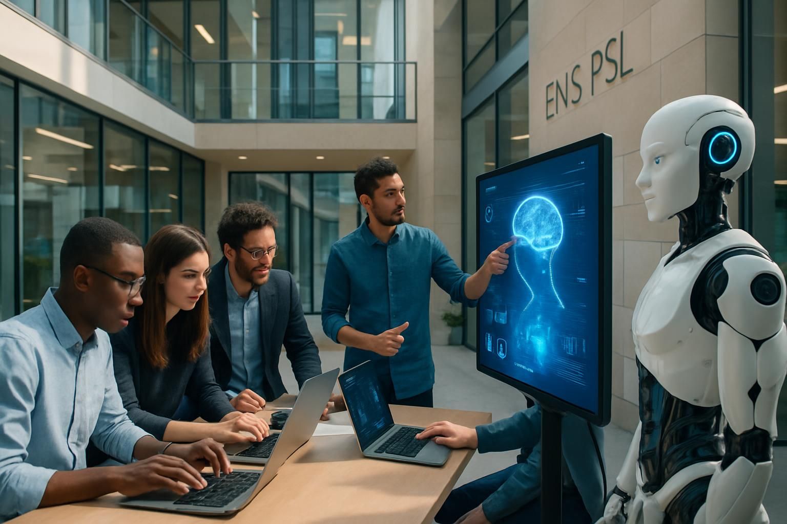 découvrez normalesup.ai, la nouvelle plateforme innovante dédiée à l'intelligence artificielle développée à l'ens-psl, qui vise à promouvoir la recherche et l'enseignement dans ce domaine de pointe.