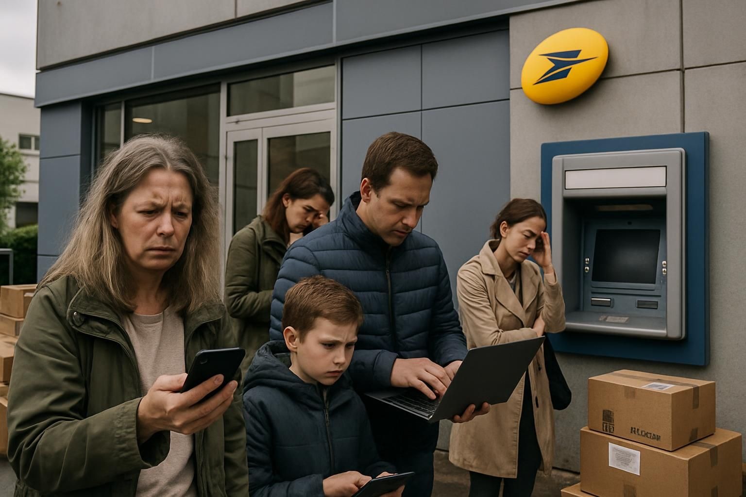 découvrez les détails de la panne majeure affectant simultanément les sites de la poste, banque postale et colissimo, provoquant une coupure massive et perturbant leurs services en ligne.