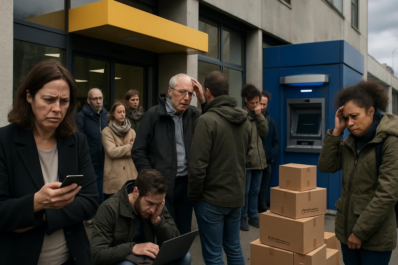 découvrez l'impact de la panne majeure affectant simultanément les sites de la poste, banque postale et colissimo, entraînant une coupure massive de leurs services en ligne.