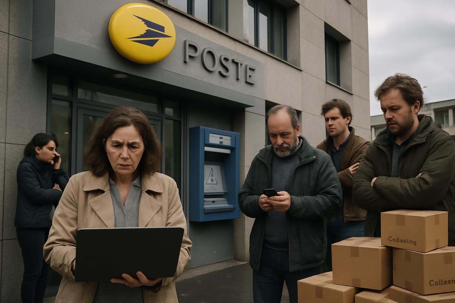 Panne majeure : Les sites de la Poste, Banque Postale et Colissimo victimes d’une coupure massive