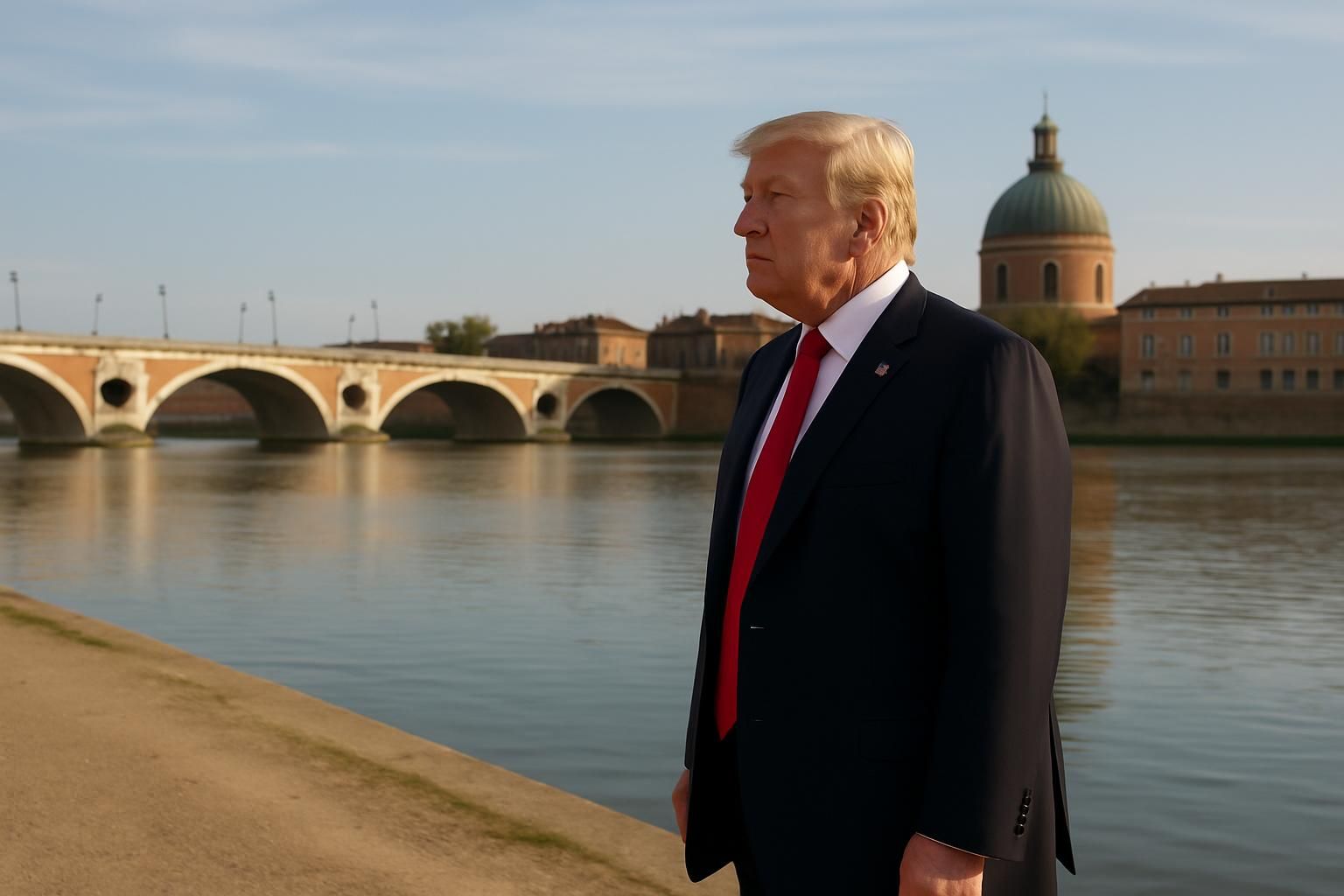 « Trump sur la Garonne » : une image générée par intelligence artificielle alimente la désinformation dans la campagne municipale à Toulouse, révélant un phénomène inquiétant et récurrent