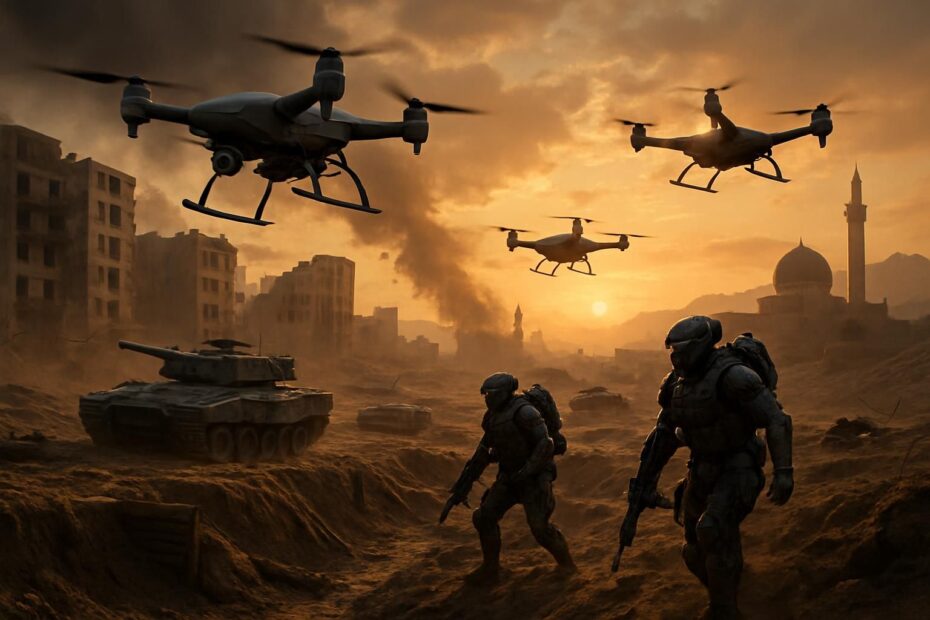 découvrez comment l'intelligence artificielle transforme les conflits contemporains, de l'ukraine à l'iran, en révolutionnant les stratégies et les technologies militaires sur les champs de bataille modernes.